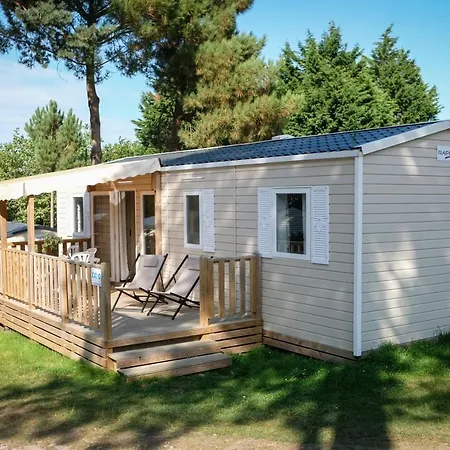 Mobil Home Xxl 4 Chambres - Camping Du Vieux Moulin Vensac Exterior foto